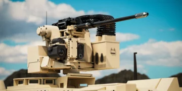 Sistemas de armas Bushmaster de Northrop Grumman presentados en AUSA