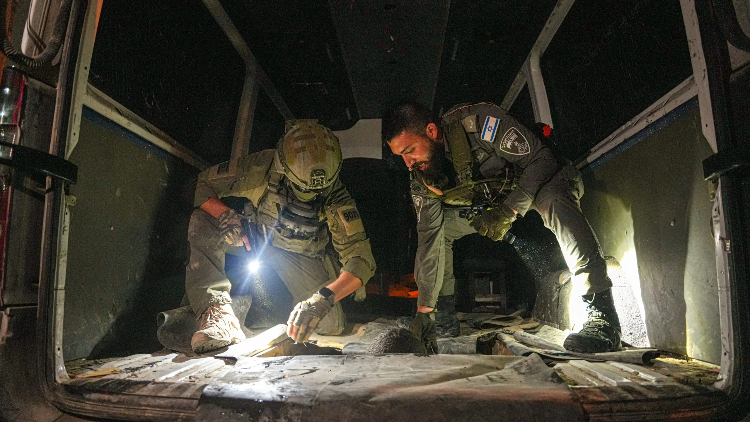 Imagen de la operación de la Policía de Fronteras en Jerusalén