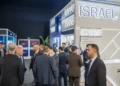 Pabellón nacional de Israel en el Marrakech Airshow el 8 de octubre de 2026.
