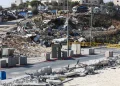 Lugar del ataque armado en el puesto de control de Yehuda Junction, cerca de Hebrón, donde dos soldados israelíes murieron y otros tres resultaron heridos.