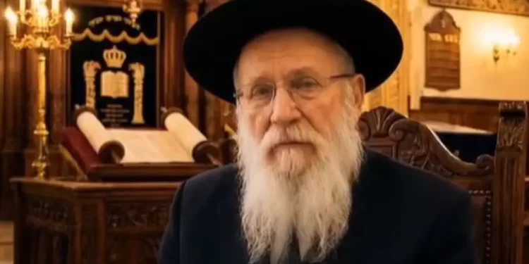 El supuesto rabino Menachem Goldberg, personaje creado con inteligencia artificial