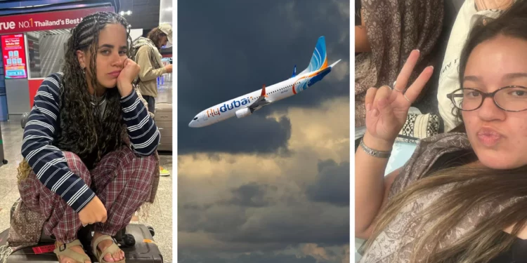 Rakefet y Osher, pasajeras del vuelo atacado que aterrizó en Arabia Saudita