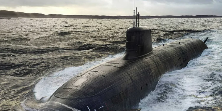 Submarino de propulsión nuclear de la Marina Real británica, en el contexto del programa SSN-AUKUS.