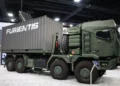 Lanzador autónomo HX CAML AMP de Rheinmetall expuesto en AUSA 2026