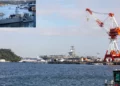 La Armada estadounidense confirma el primer despliegue del buque de superficie autónomo Seahawk, de Leidos, con el grupo de ataque del USS Theodore Roosevelt.