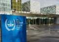 Vista exterior de la sede de la Corte Penal Internacional en La Haya, Países Bajos, el 12 de marzo de 2025.