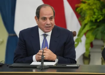 Abdel Fattah el-Sissi interviene en una conferencia de prensa junto a Prabowo Subianto en Yakarta el 11 de octubre de 2026.