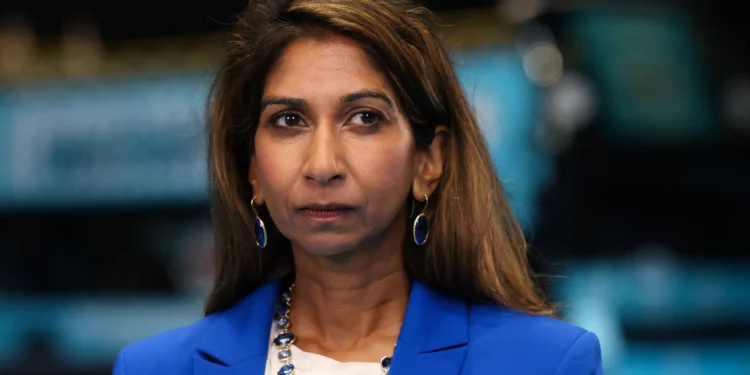Suella Braverman, portavoz de Reform UK para Educación, Competencias e Igualdad, durante el congreso del partido en Birmingham, Reino Unido, el 4 de septiembre de 2026.