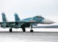 Caza naval Sukhoi Su-33, de la familia Flanker.