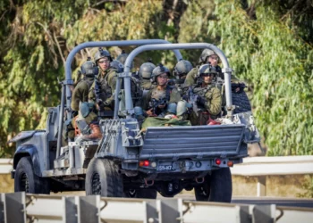 Terroristas de Hamás durante el ataque del 7 de octubre de 2023