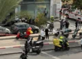 Lugar del tiroteo en el sur de Tel Aviv donde murieron dos hermanos, el 26 de octubre de 2026.
