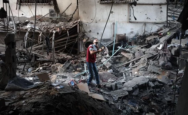 Lugar del ataque en Gaza donde presuntamente se encontraba Ali al-Amudi Lugar del ataque en Gaza donde se encontraba Ali al-Amudi, según la información publicada