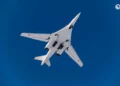 Bombardero estratégico ruso Tu-160M de alas de geometría variable, modernizado con nuevos sistemas y motores