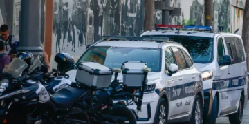 Vehículo policial, imagen ilustrativa