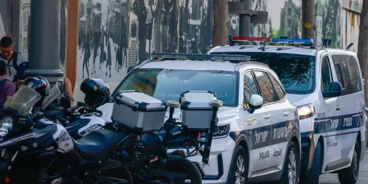 Vehículo policial, imagen ilustrativa