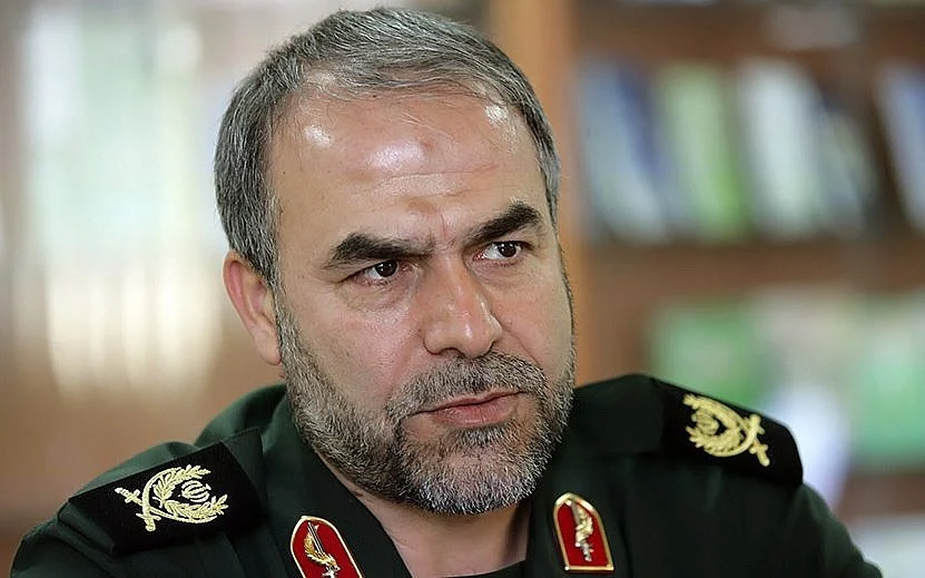 El general de brigada Yadollah Javani, responsable adjunto de asuntos políticos de la Guardia Revolucionaria de Irán.