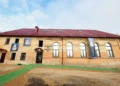 Edificio restaurado de la yeshivá de Radin en Radun, Bielorrusia