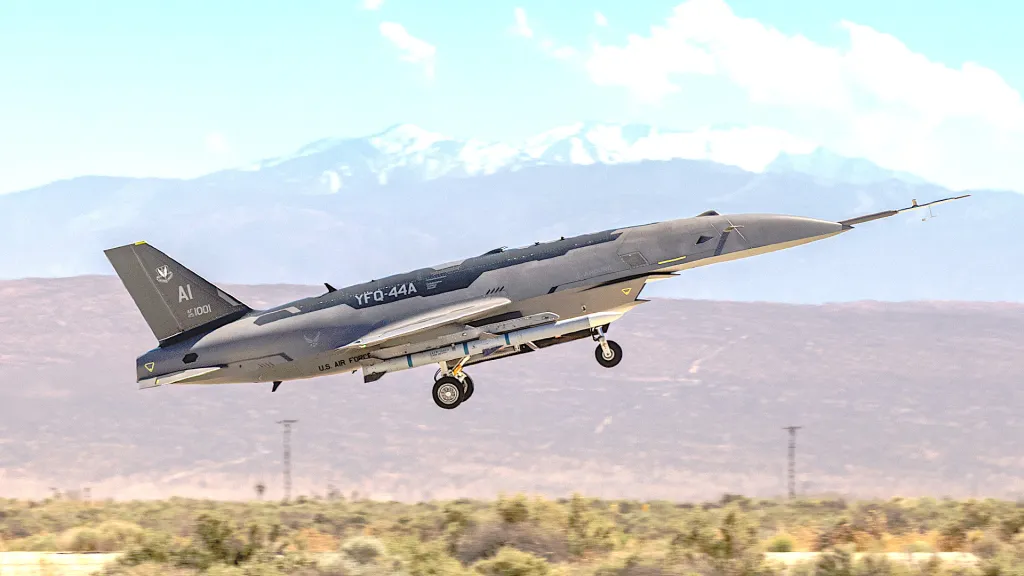 Dron YFQ-44A Fury de preproducción de la Fuerza Aérea de Estados Unidos